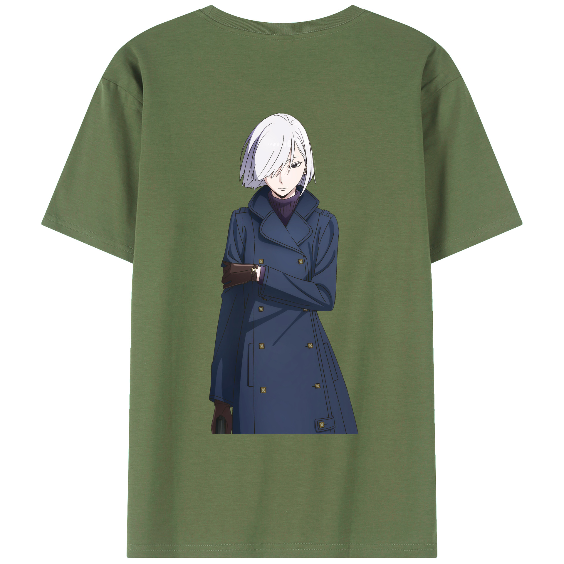 （画像用） SPY×FAMILY间谍家家酒 綿100％ メンズ半袖Tシャツ（バックプリント） 通気性